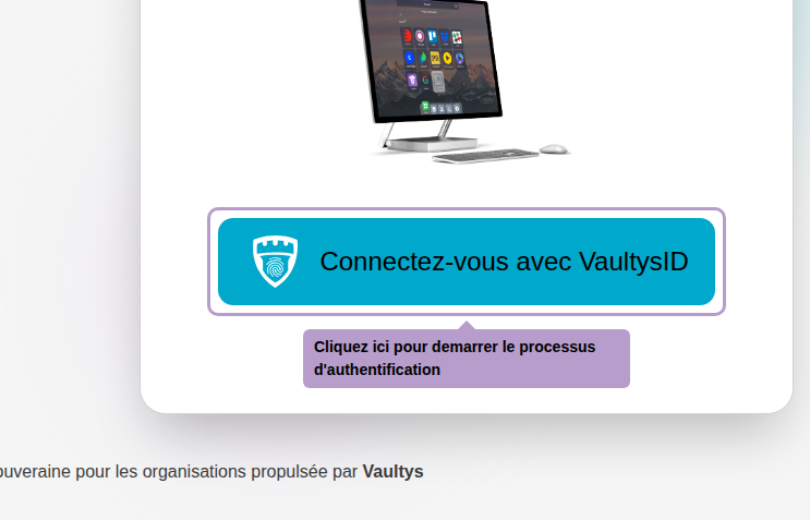 Click here to start the authentication process